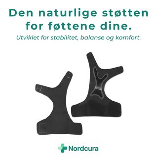 Nordcura FootSupport™ – støtte ved plantar fasciitt, pronasjon og smerter i hælen