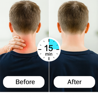 NeuroRelax™ Pro – Nakkemassasje med TENS, EMS og varme