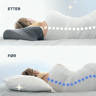 NeckAlign™ – Ergonomisk sovepute for nakke og rygg
