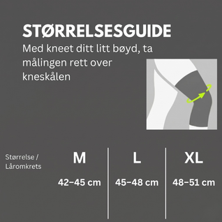 Knebeskyttelse – Elastisk støtte til sport og trening