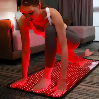 LightMat™ – Rødlysmatte med 360 LED-lys for hele kroppen